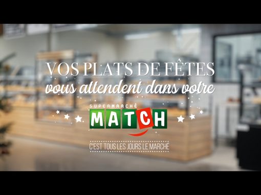 Publicité TV – Supermarché Match Noël